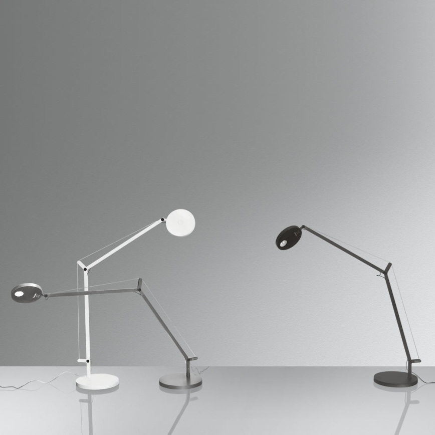 Artemide AR 1733010A+AR 1739010A KOMPLET - LED Himmennettävä pöytälamppu DEMETRA 1xLED/8W/230V