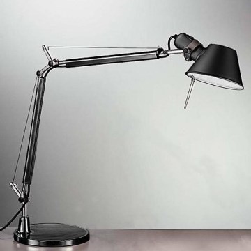 Artemide AR A005940+AR A00861 KOMPLET - Pöytävalaisin TOLOMEO MINI 1xE27/70W/230V
