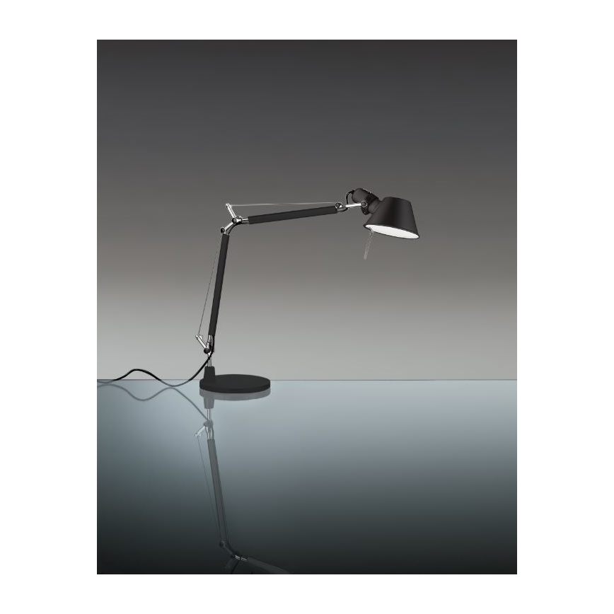 Artemide AR A005940+AR A00861 KOMPLET - Pöytävalaisin TOLOMEO MINI 1xE27/70W/230V