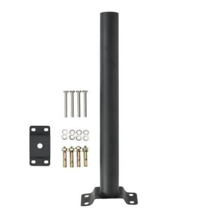 Asennuskiinnike ulkovalaisimelle BASE, halkaisija 48 mm, musta