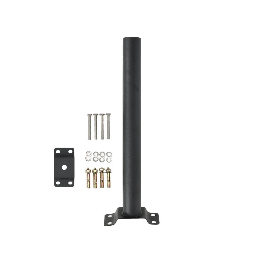 Asennuskiinnike ulkovalaisimelle BASE, halkaisija 48 mm, musta