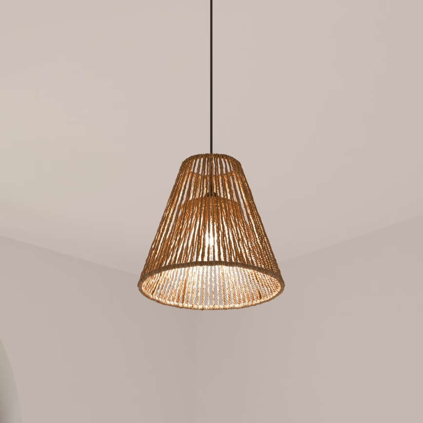 Atmosphera - Kattokruunu johdossa GIADA 1xE27/40W/230V juutti