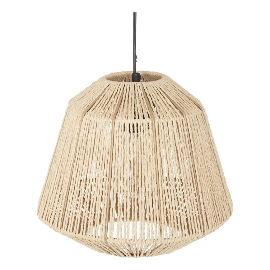 Atmosphera - Kattokruunu johdossa JILY 1xE27/40W/230V juutti beige