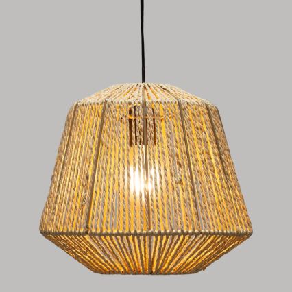Atmosphera - Kattokruunu johdossa JILY 1xE27/40W/230V juutti beige