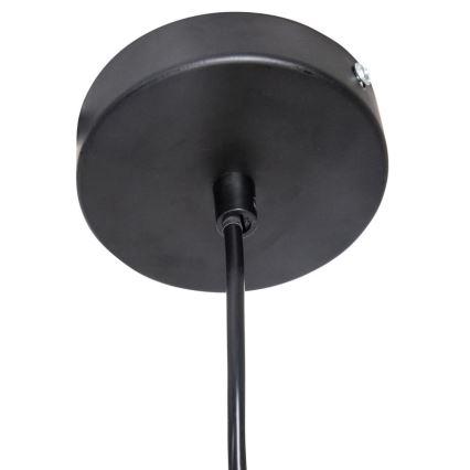 Atmosphera - Kattokruunu johdossa JILY 1xE27/40W/230V juutti musta