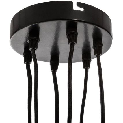 Atmosphera - Kattokruunu johdossa UDELL 6xE27/40W/230V hämähäkki