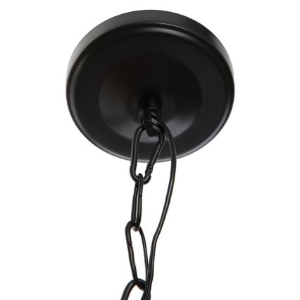 Atmosphera - Kattokruunu ketjussa BASALT 1xE27/25W/230V musta