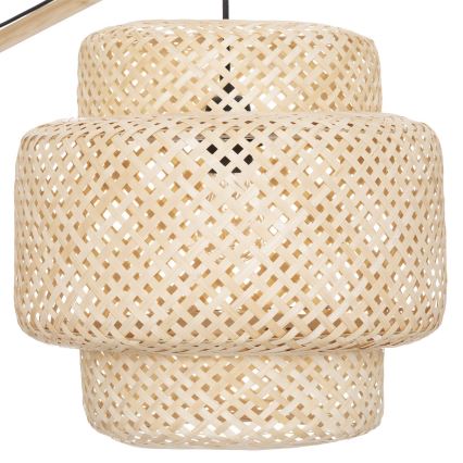 Atmosphera - Lattialamppu LIBY 1xE27/40W/230V bambu
