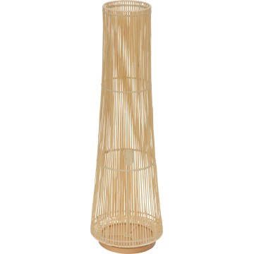 Atmosphera - Lattialamppu MAHE 1xE27/40W/230V bambu