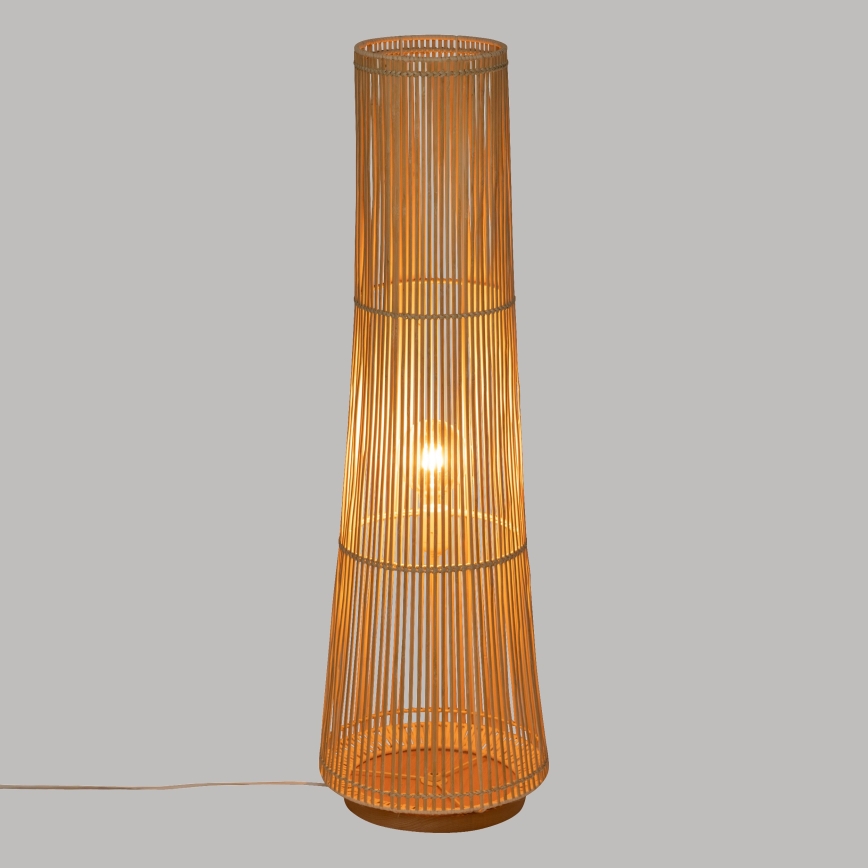 Atmosphera - Lattialamppu MAHE 1xE27/40W/230V bambu