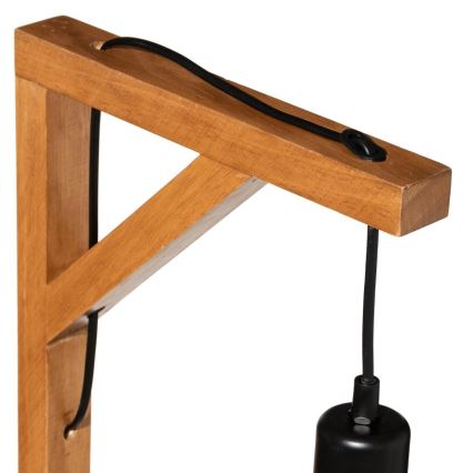 Atmosphera - Lattialamppu WILD 1xE27/25W/230V mänty