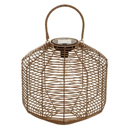 Atmosphera - LED-aurinkolamppu CUBA LED/1,2V IP44 rottinki