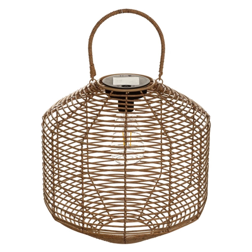 Atmosphera - LED-aurinkolamppu CUBA LED/1,2V IP44 rottinki