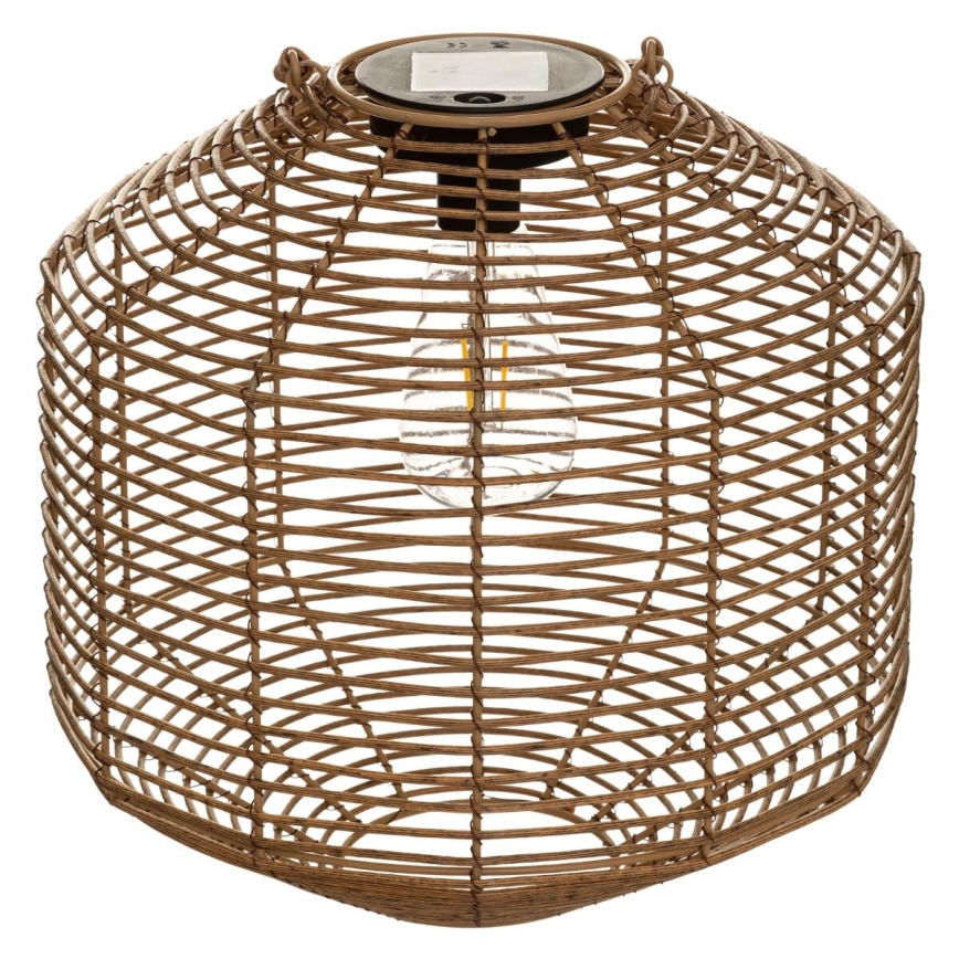 Atmosphera - LED-aurinkolamppu CUBA LED/1,2V IP44 rottinki