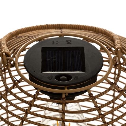 Atmosphera - LED-aurinkolamppu CUBA LED/1,2V IP44 rottinki
