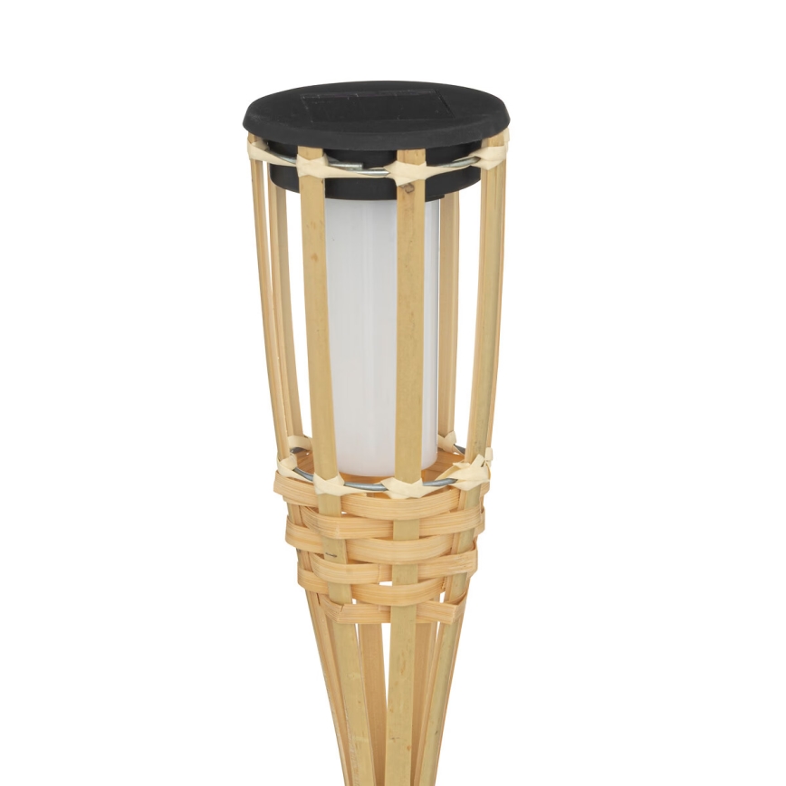 Atmosphera - LED-aurinkolamppu MACEO LED/1,2V IP44 bambu