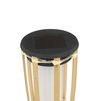Atmosphera - LED-aurinkolamppu MACEO LED/1,2V IP44 bambu