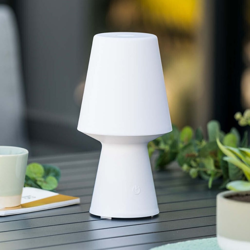 Atmosphera - LED Himmennettävä ulko kosketus pöytävalaisin WIZA LED/5V 23 cm IP44