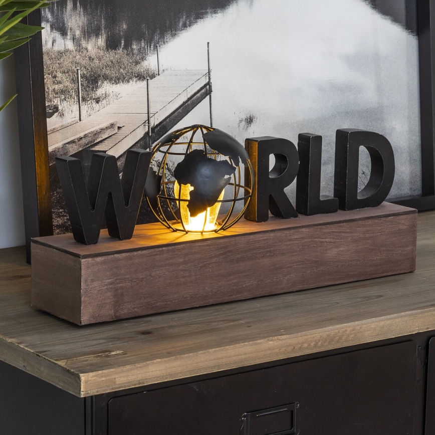 Atmosphera - LED Koriste WORLD LED/2xAAA
