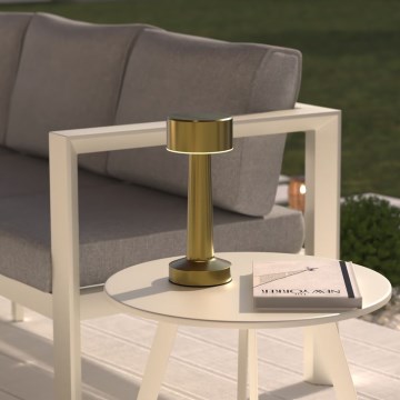 Atmosphera - LED Ladattava ulko kosketus pöytävalaisin HALTO LED/5V 1800 mAh IP44