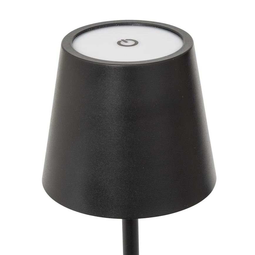 Atmosphera - LED Himmennettävä ladattava ulko kosketus pöytävalaisin CODY LED/5V 2400 mAh IP44