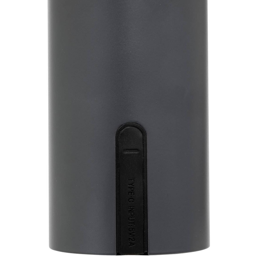 Atmosphera - LED Ladattava ulko kosketus pöytävalaisin JANY LED/3,7V 22 cm 2200 mAh IP44 musta