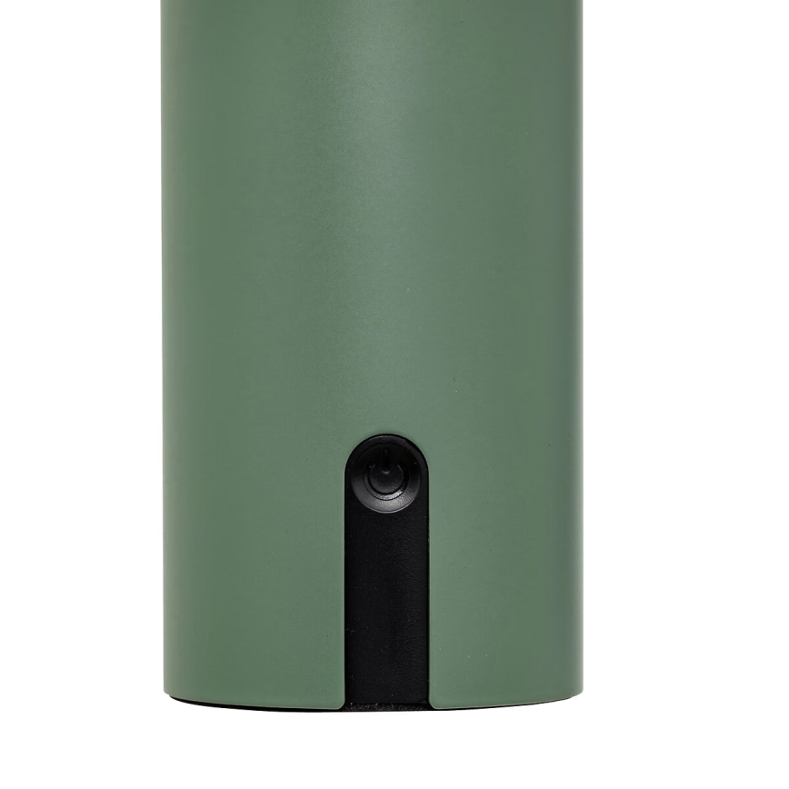 Atmosphera - LED Ladattava ulko kosketus pöytävalaisin JANY LED/3,7V 22 cm 2200 mAh IP44 vihreä