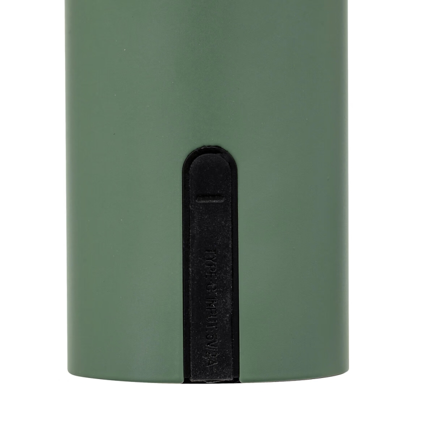 Atmosphera - LED Ladattava ulko kosketus pöytävalaisin JANY LED/3,7V 22 cm 2200 mAh IP44 vihreä