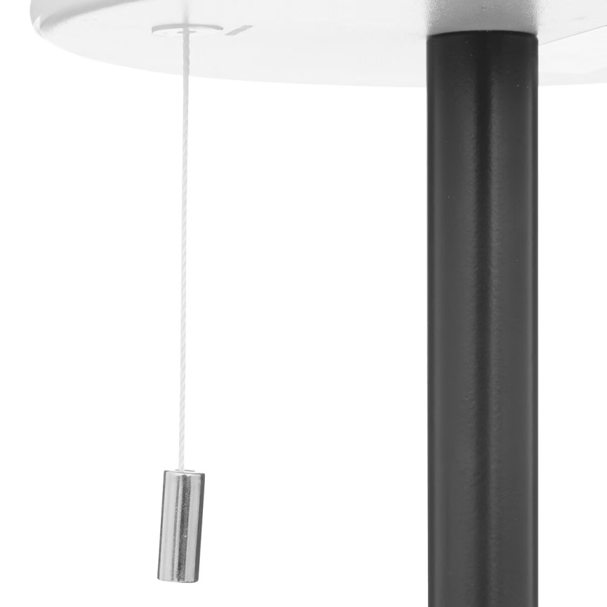 Atmosphera - LED RGBW Ladattava ulko pöytävalaisin ZACK LED/3,7V 1200 mAh IP44 musta