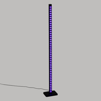 Atmosphera - LED RGB himmennettävä lattialamppu MEHILÄINEN LED/230V + kauko-ohjaus