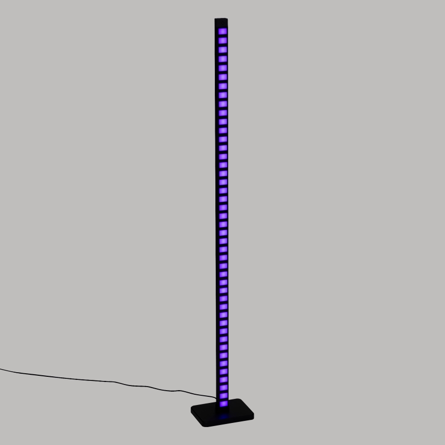Atmosphera - LED RGB himmennettävä lattialamppu MEHILÄINEN LED/230V + kauko-ohjaus