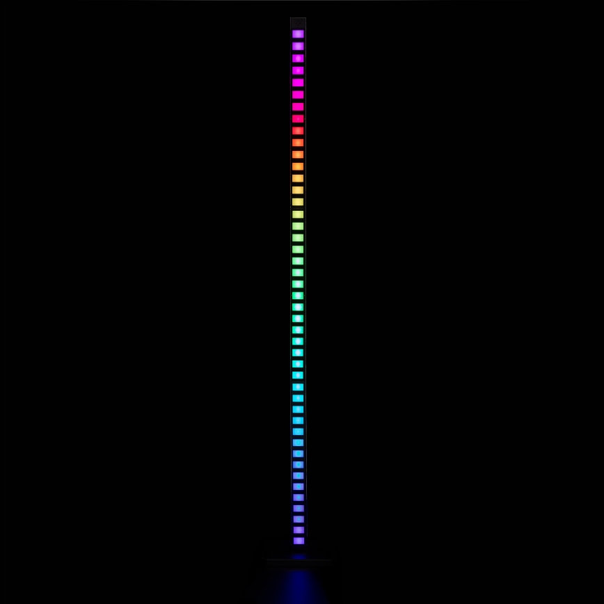 Atmosphera - LED RGB himmennettävä lattialamppu MEHILÄINEN LED/230V + kauko-ohjaus
