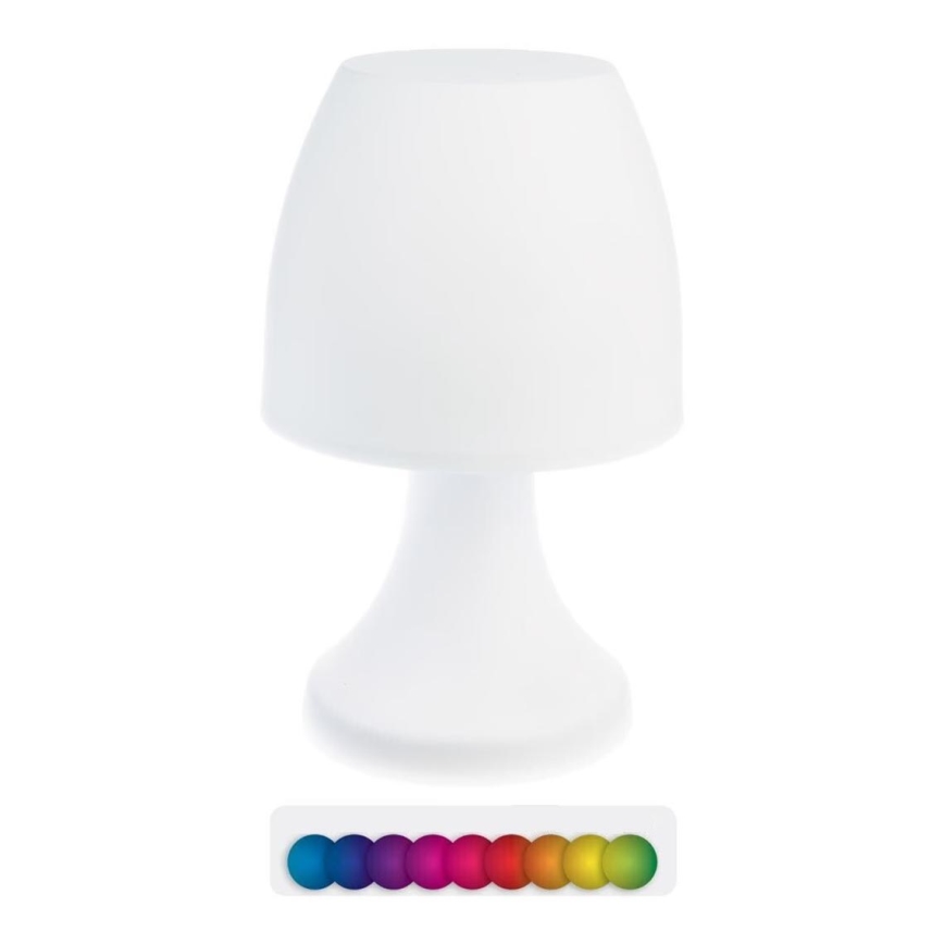 Atmosphera - LED RGB Ulkopöytävalaisin DOKK LED/3xAAA 19,5 cm IP44