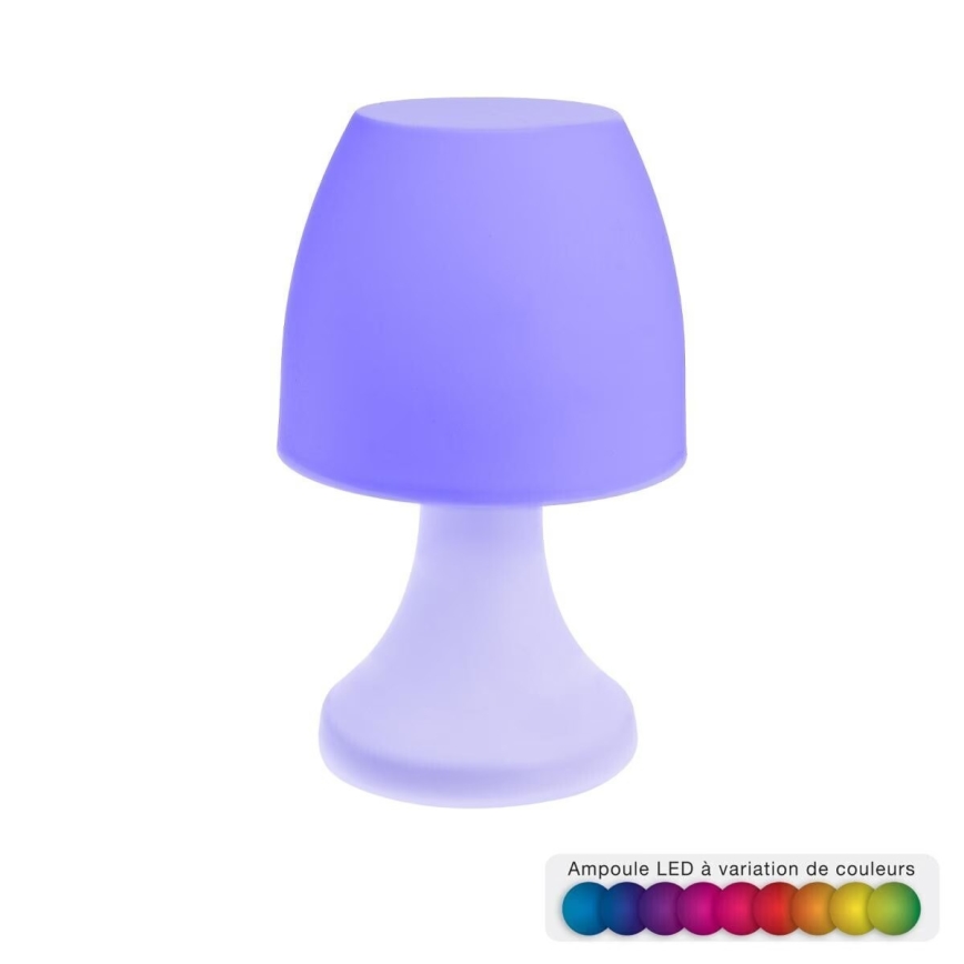 Atmosphera - LED RGB Ulkopöytävalaisin DOKK LED/3xAAA 19,5 cm IP44