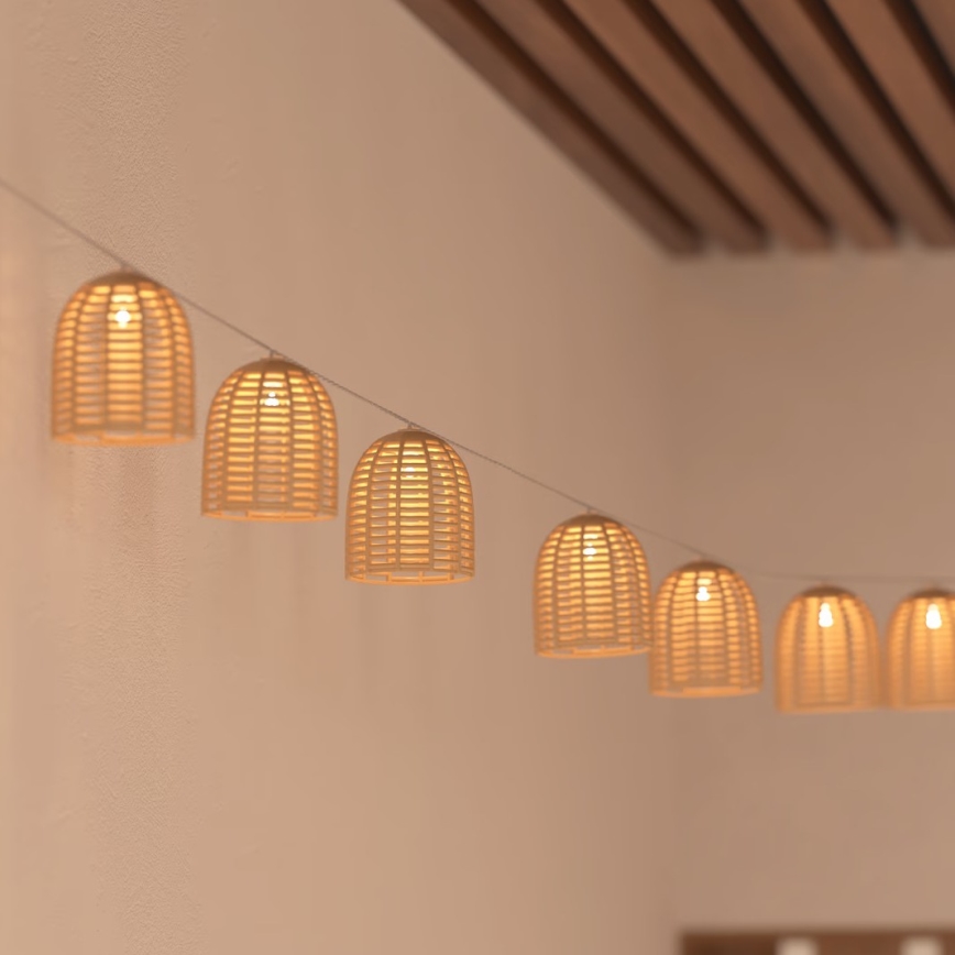 Atmosphera - LED Solar koristeellinen ketju AIA 10xLED 3,35m IP44 lämpimänvalkoinen