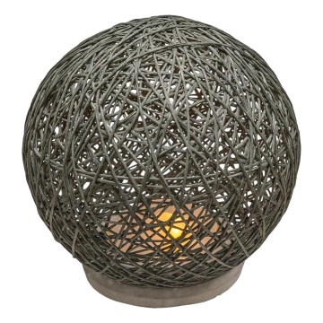 Atmosphera - LED-ulkolamppu HADY LED/3xAA 19,5 cm IP44