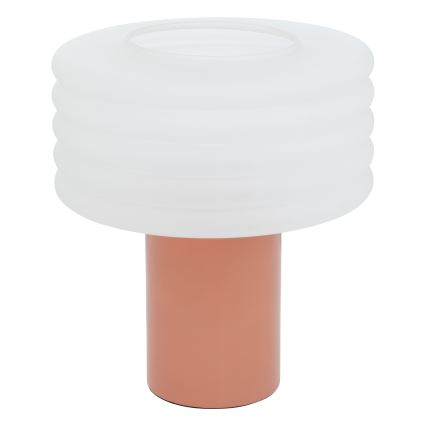 Atmosphera - Pöytälamppu ASTI 1xE27/60W/230V tiilenvärinen