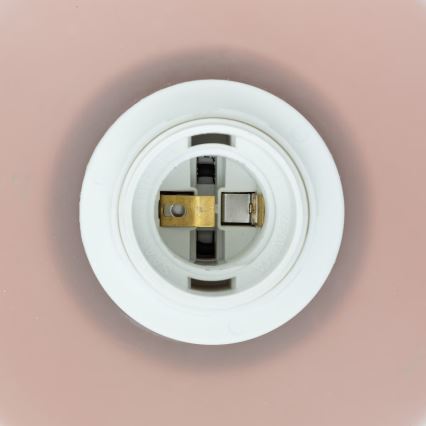 Atmosphera - Pöytälamppu ASTI 1xE27/60W/230V tiilenvärinen