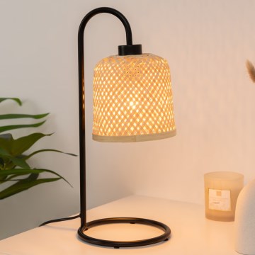 Atmosphera - Pöytävalaisin ALI 1xE27/25W/230V bambu