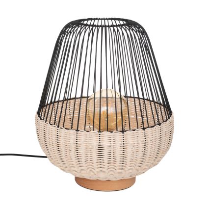 Atmosphera - Pöytävalaisin ANEA 1xE27/40W/230V rottinki