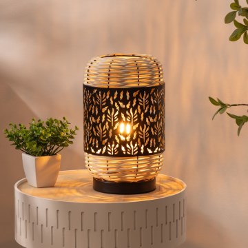 Atmosphera - Pöytävalaisin CALY 1xE27/40W/230V rottinki