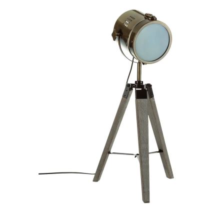 Atmosphera - Pöytävalaisin EBOR 1xE14/25W/230V mänty/messinki