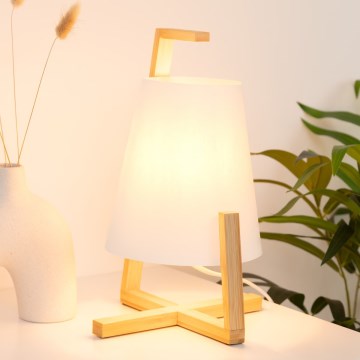 Atmosphera - Pöytävalaisin GONG 1xE14/40W/230V bambu