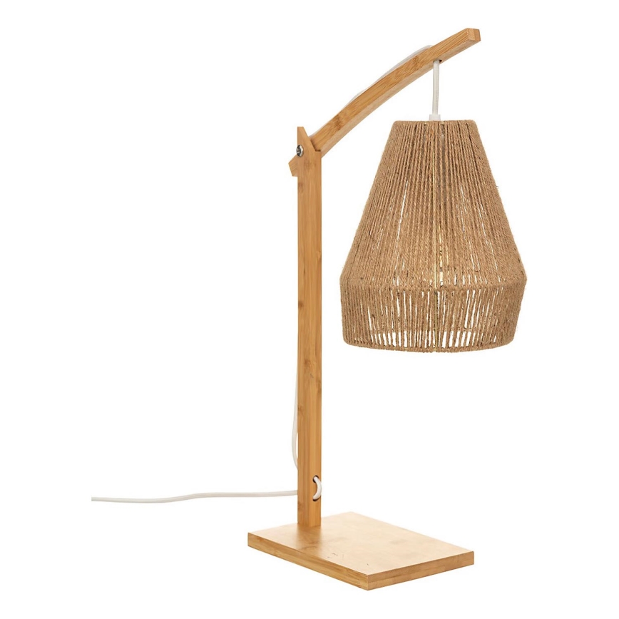 Atmosphera - Pöytävalaisin KARLA 1xE27/40W/230V bambu