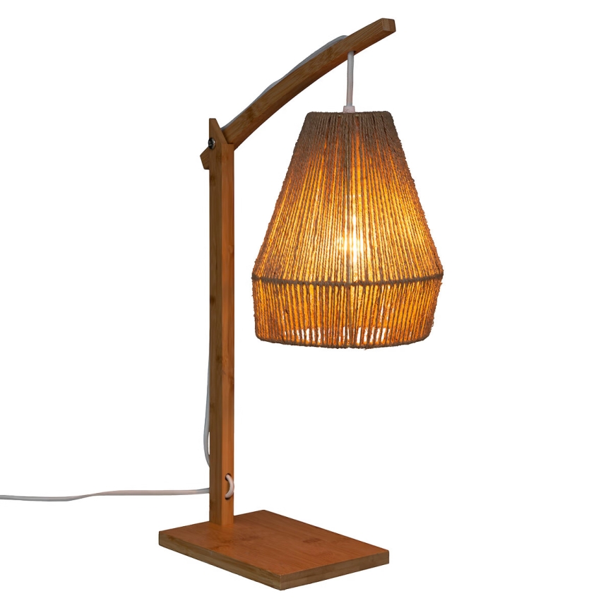 Atmosphera - Pöytävalaisin KARLA 1xE27/40W/230V bambu