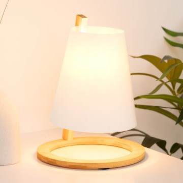 Atmosphera - Pöytävalaisin PITA 1xE14/40W/230V bambu