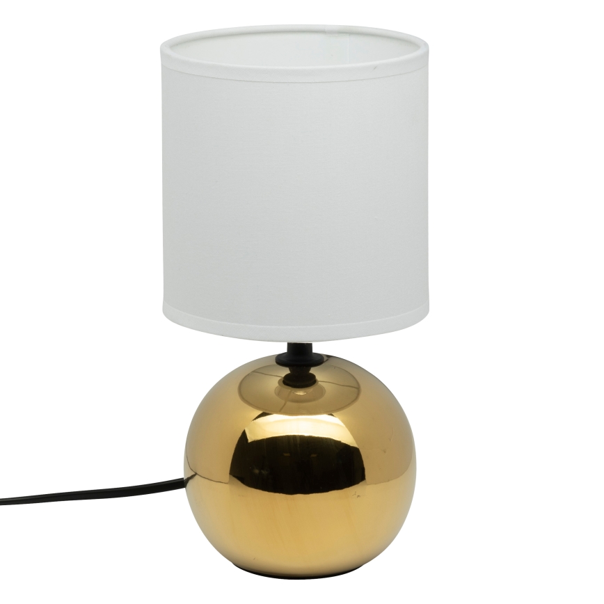 Atmosphera - Pöytävalaisin TIMÉO 1xE14/60W/230V kulta/valkoinen