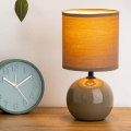Atmosphera - Pöytävalaisin TIMÉO 1xE14/60W/230V taupe