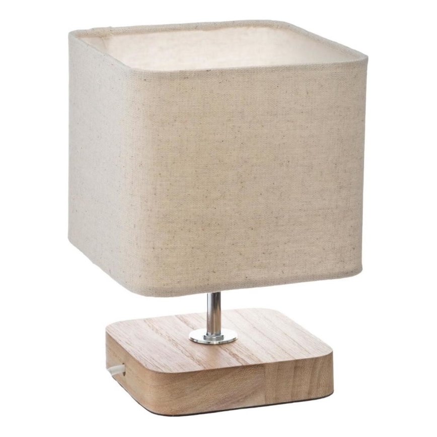 Atmosphera - Pöytävalaisin TOXEY 1xE14/25W/230V mänty/beige