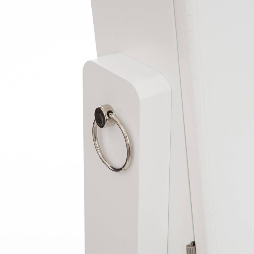 Atmosphera - Pystypeili korurasialla KRISTIN 146,8x37 cm valkoinen